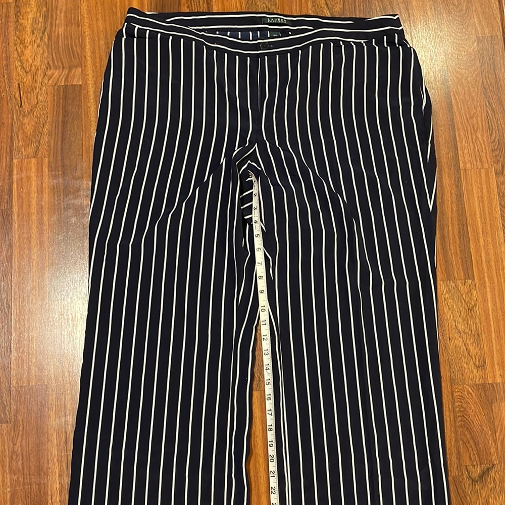 Lauren by Ralph Lauren Striped 18W Pants